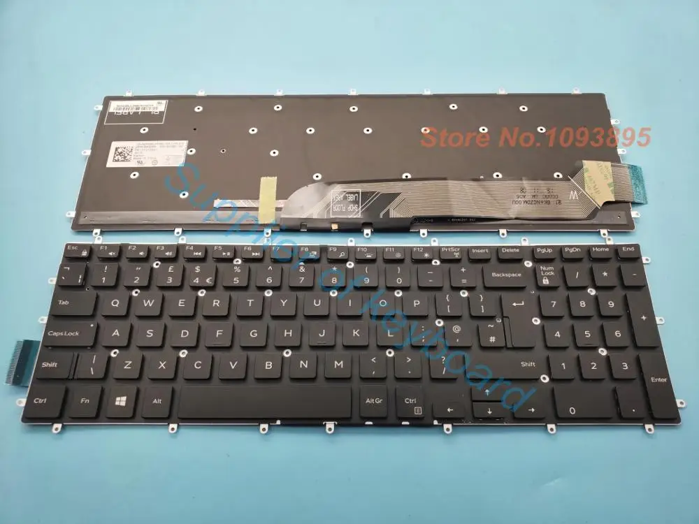 

NEW For DELL Inspiron 2 in 1 7778 7779 7577 7773 Laptop UK(GB) Keyboard With Backlit