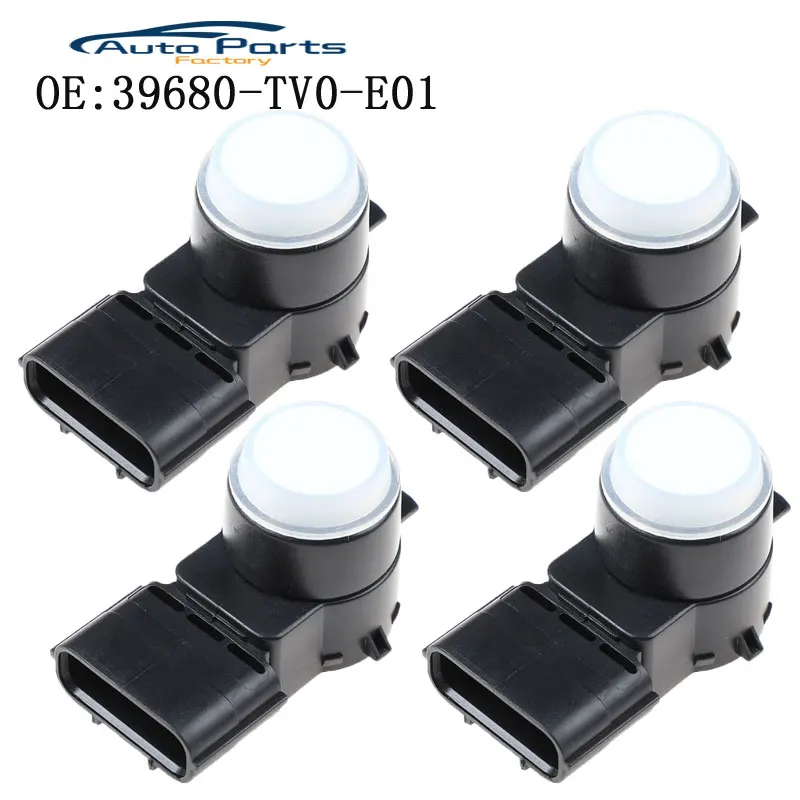 

4PCS New PDC Reverse Parking Sensor For H*onda A*cura MDX RLX 2014-2016 3.5L 39680TV0E01 39680-TV0-E01