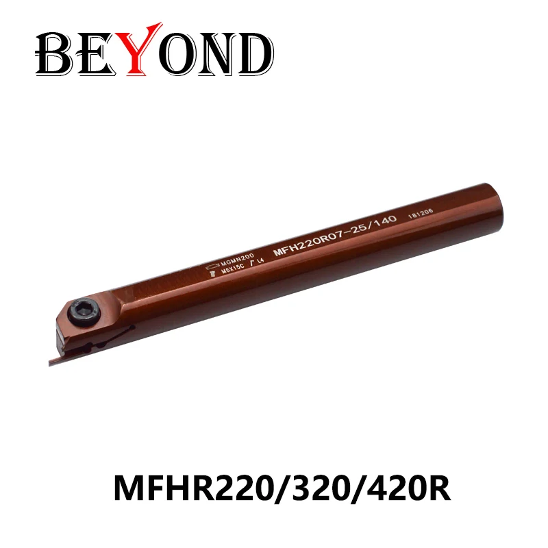 BEYOND MFHR 320 MFHR220 MFHR320 MFHR420 20/140 الوجه الحز مخرطة أداة حامل الربيع الصلب نك الداخلية تحول القاطع عرقوب