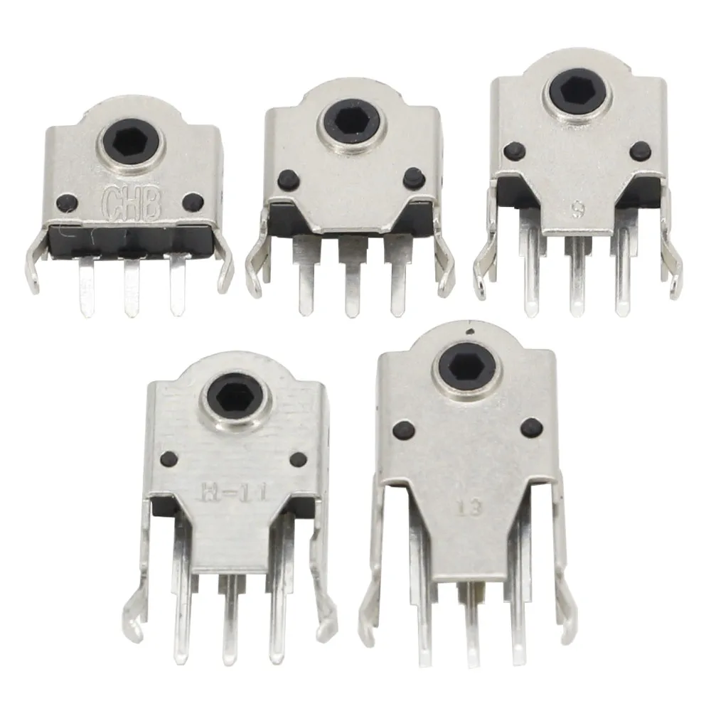 10 PCS Mouse Encoder Wheel Decoder Mouse Switch Connector Repair Roller Hot 5MM 7MM 9MM 11MM 13MM