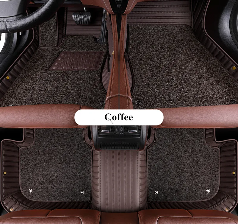 

High quality! Custom special car floor mats for Toyota C-HR 2020-2017 durable waterproof double layers car carpets for CHR 2018