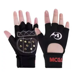 [Skating Glove] MCGALA Inline Skates Glove for Scooter Skateboard Bicycle Cycling Racing Half Finger Handglove Anti-abrasion