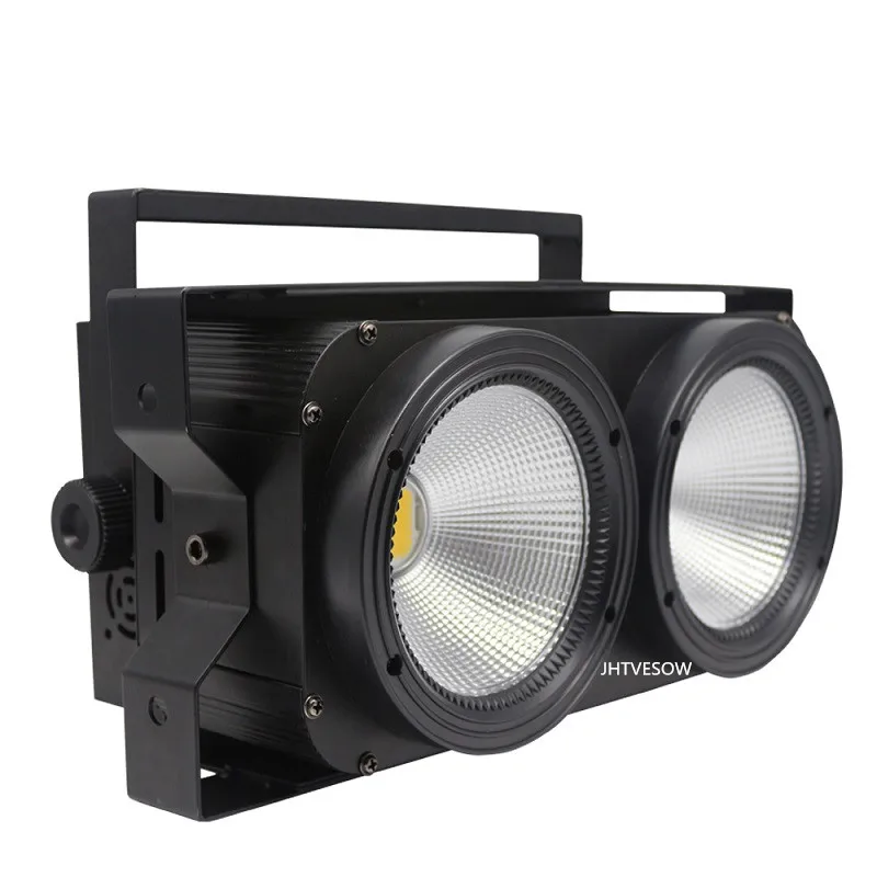 2 eyes LED COB DMX Stage Effect Blinder Light Cool and Warm White Professional & DJ Audience Matrix Blinder warm&cold white 2in1