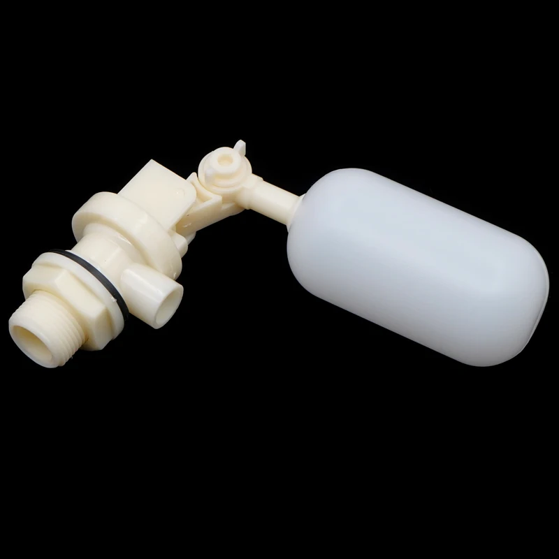 DN20 3/4 ''المياه صمام الطوف البلاستيك قابل للتعديل السيارات ملء صمام الكرة الطافية التحكم في المياه التبديل ل برج مائي خزان المياه