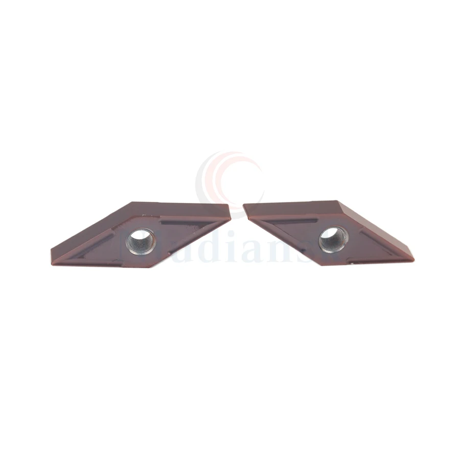 10 pz VNMG160404-MS LF6018 utensile per tornitura esterna VNMG160408-MS inserti in metallo duro LF6018 utensile da taglio tornio CNC, per acciaio inossidabile