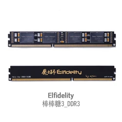 Elfidelidade em cpu e filtro de energia de memória, pc para purificação hi-fi com suporte de memória ddr3 ou ddr4, módulo de filtro de energia