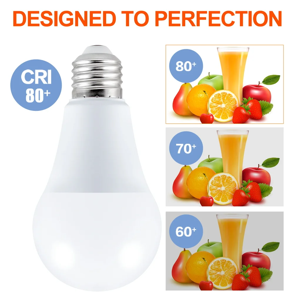 Colorful RGB Smart Light Bulb LED Lampada 220V Dimmable IR Remote Control Changeable Ampoule 15W 10W 5W E27 Indoor Lamp SMD 5050