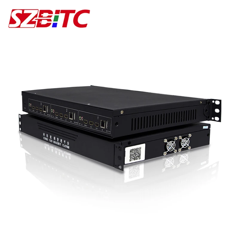 SZBITC CCTV IP كاميرا فك مصفوفة RJ45 شبكة وحدات فيديو مصفوفة الجلاد الصوت والفيديو مصفوفة التبديل لجهاز العرض