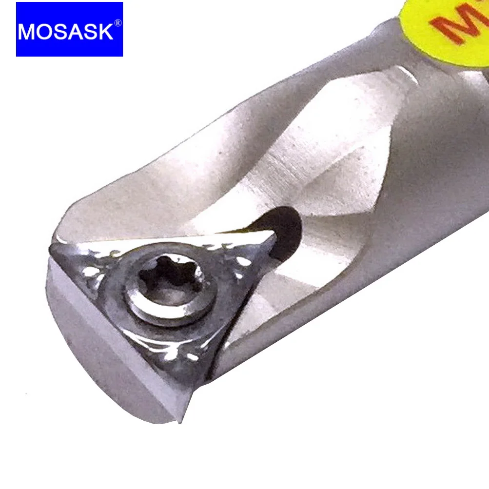 MOSASK H10K-STUPR11 Toolholders STUPR Cutter Boring Bar Shockproof High Speed Steel Internal Turning Cutting Tools