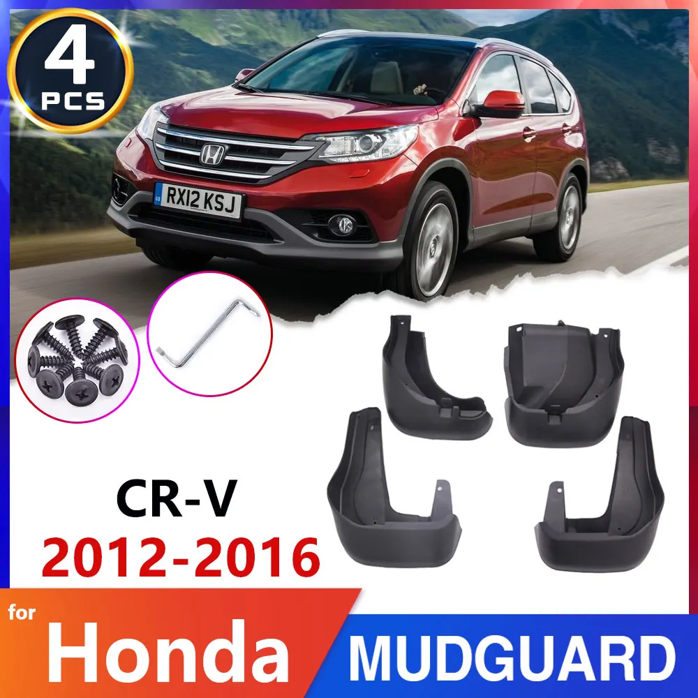 

Front Rear Tire Fender Mud Flap for Honda CR-V 2012~2016 2013 2014 2015 CR V Car Accessories Stickers Car Mudflaps Splash Guards