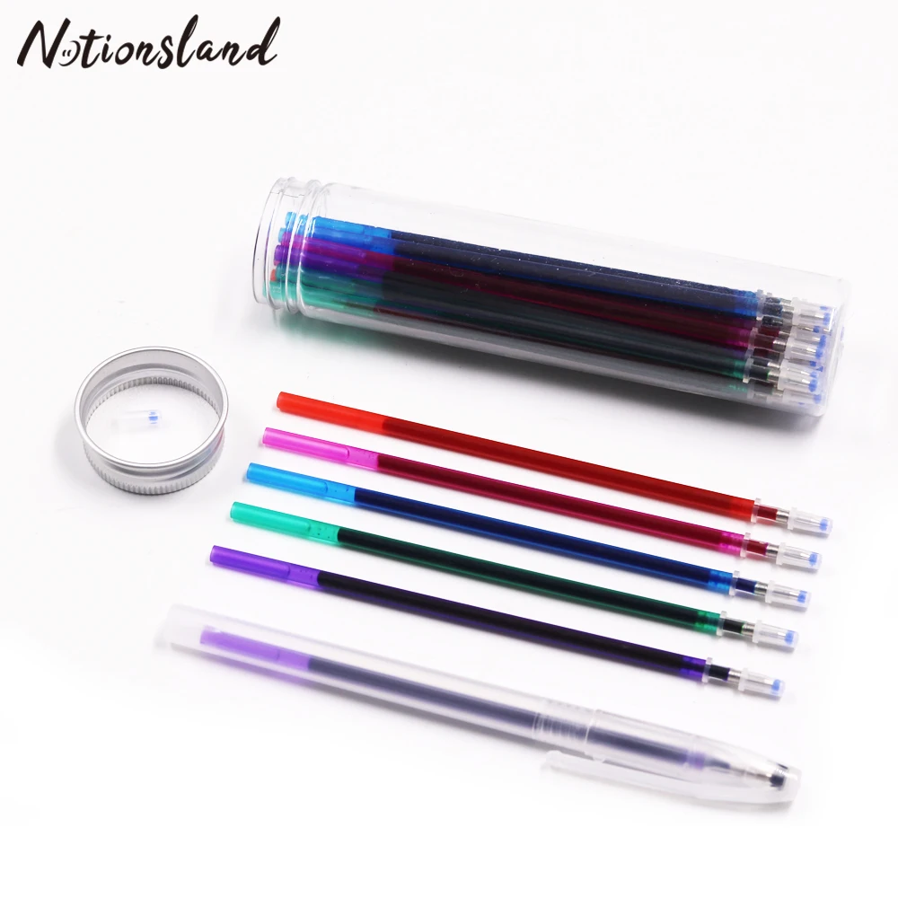 

25pcs Water Erasable Pen Soluble Disappearing Cross Stitch Fabric Marker Refills with Storage Bottle Patchwork Embroidery Tool