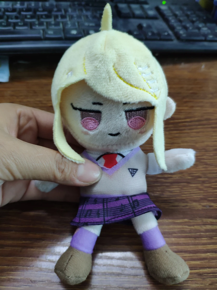 NEW Anime Danganronpa V3 Akamatsu kaede Plush toy doll key chains