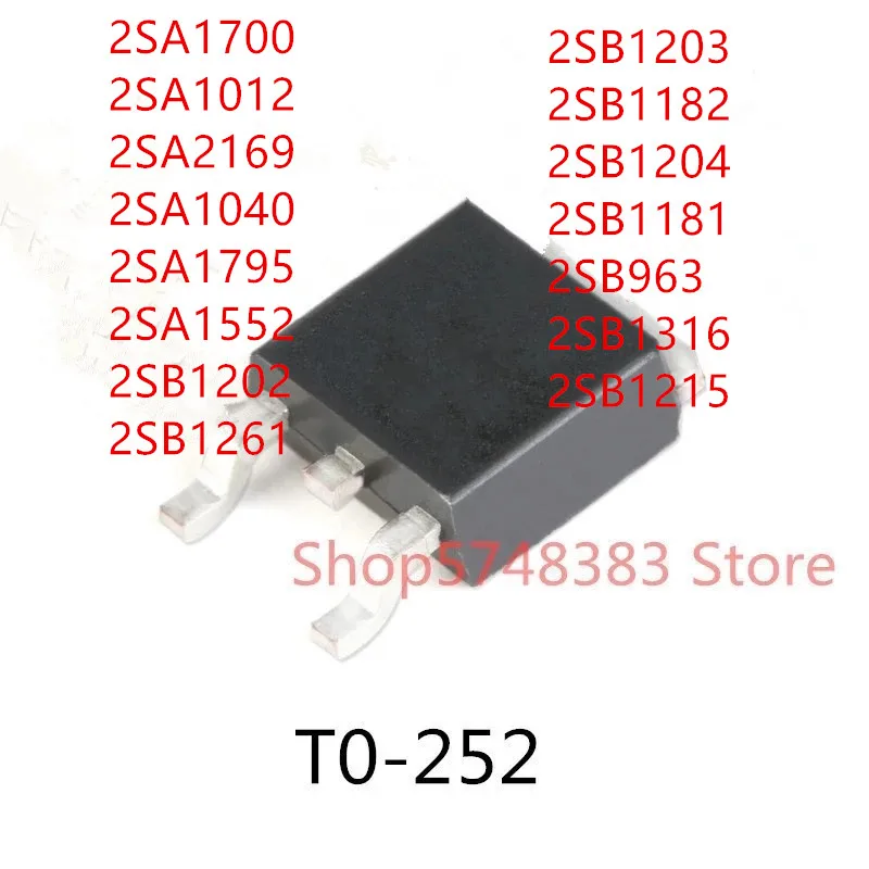 10Pcs 2SA1700 2SA1012 2SA2169 2SA1040 2SA1795 2SA1552 2SB1202 2SB1261 2SB1203 2SB1182 2SB1204 2SB1181 2SB963 2SB1316 2SB1215