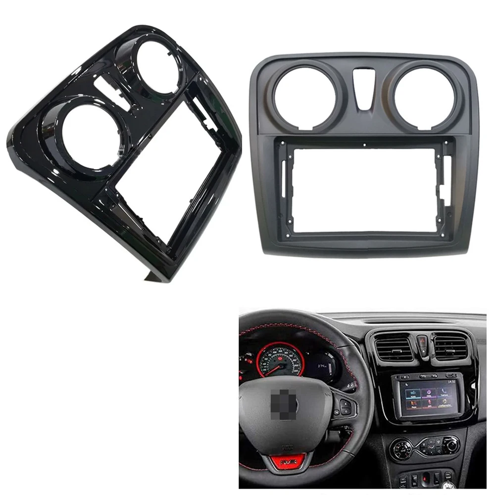 

9 Inch Car Frame Dash Kit Dash Radio Installation Mounting Fascia For Renault Dacia Symbol/Sandero 2012 2013 2014 2015 2016 2017