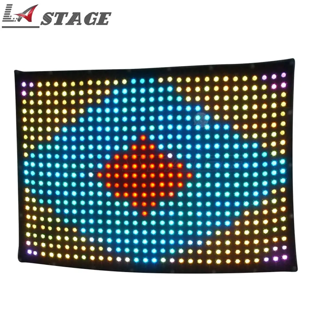 led cortina de video luzes dj dmx night club luzes discoteca luz palco dj cabine p10 1m 2m 01