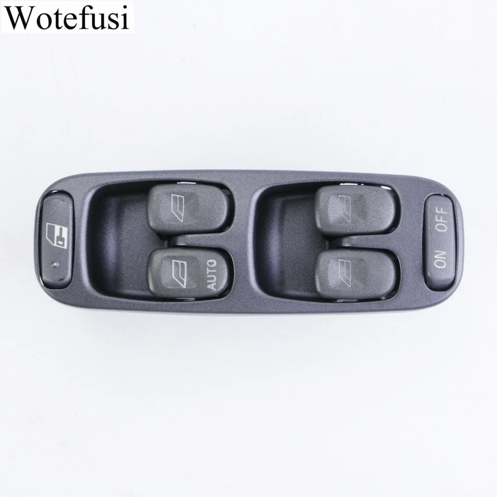 Electric Power Window Lifter Switch 6 button Master Control Switch Front Left Driver Side for Volvo S70 V70 1998-2000 [PA534]