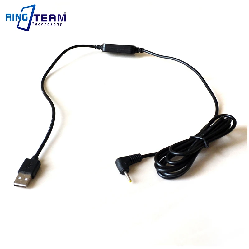USB Drive Power Adapter Cable 2.5*0.7mm fits DR-DC10 DC Coupler for Canon Camera A1300 A1400 A800 A810 SX150 IS SX160