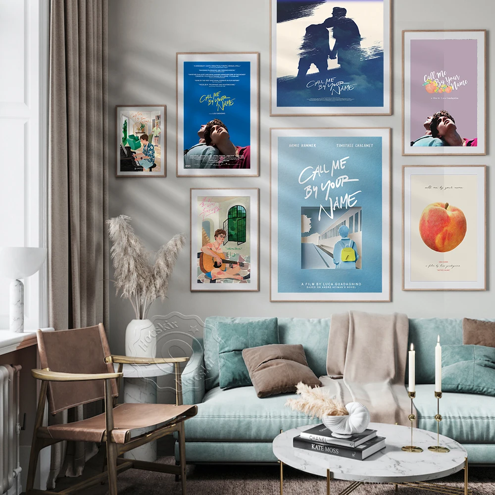 

Movie Call ME By Your Name Poster, Wall Stickers, Call ME By Your Name Prints Poster, Star Poster, Wall Picture, Home Decor