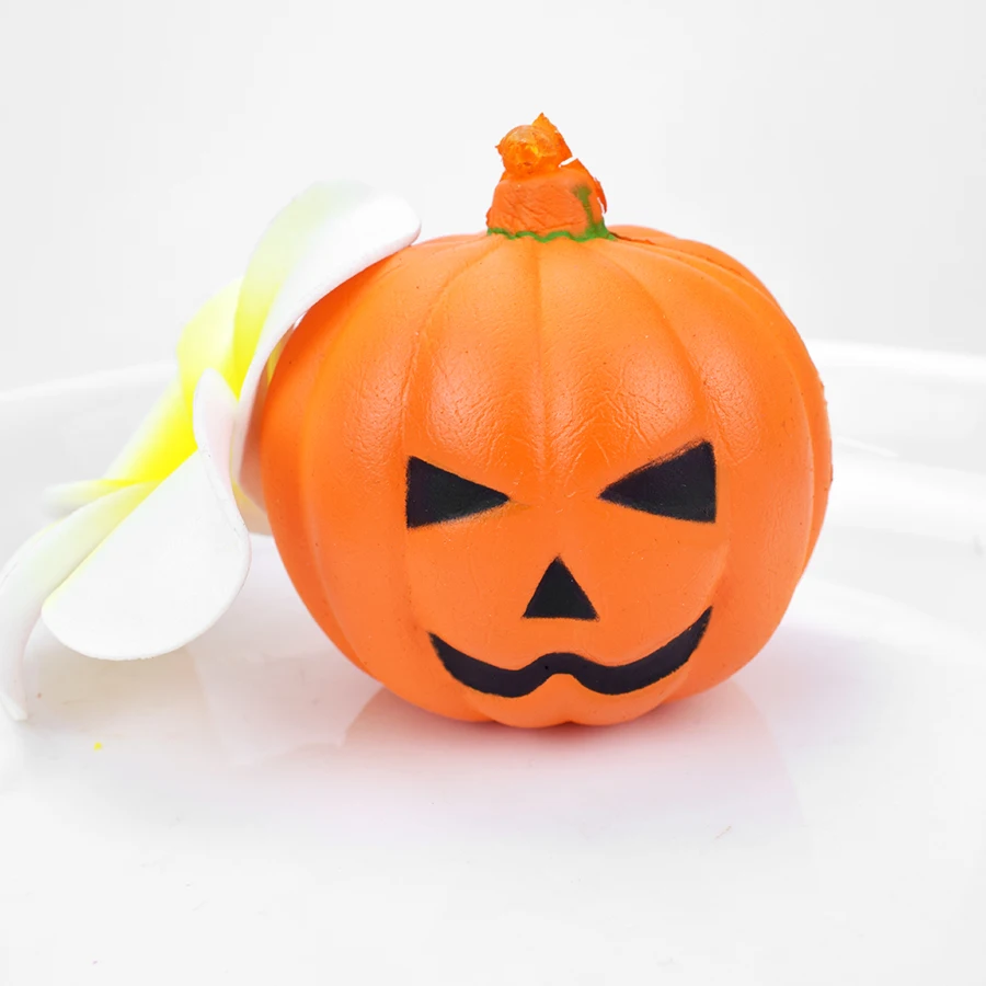 Halloween Pumpkin Squishy Toys Squishies Slow Rising PU Decompression Toy Gifts for Children Creative Squishy Anti Stress Toys