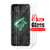 3Pcs For Xiaomi Black Shark 3 3S Tempered Glass Screen Protector Guard For Xiaomi Blackshark 3 Pro Protective Glass Film 9H