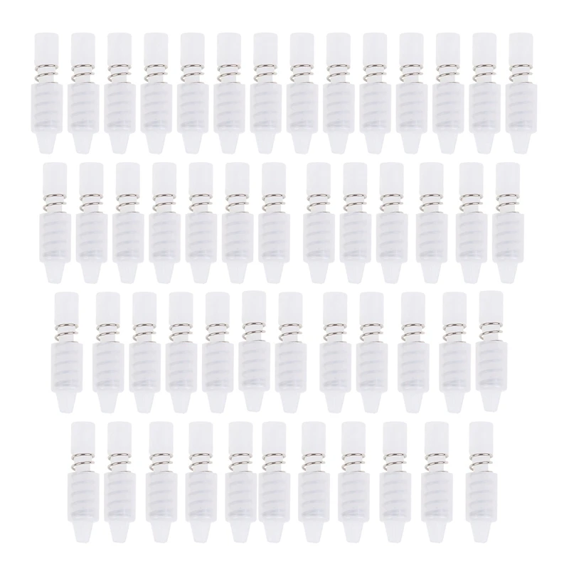 

50Pcs PC Heatsink Cooling Fan Spring Rivet Fastener Push Pin Mounting Screw