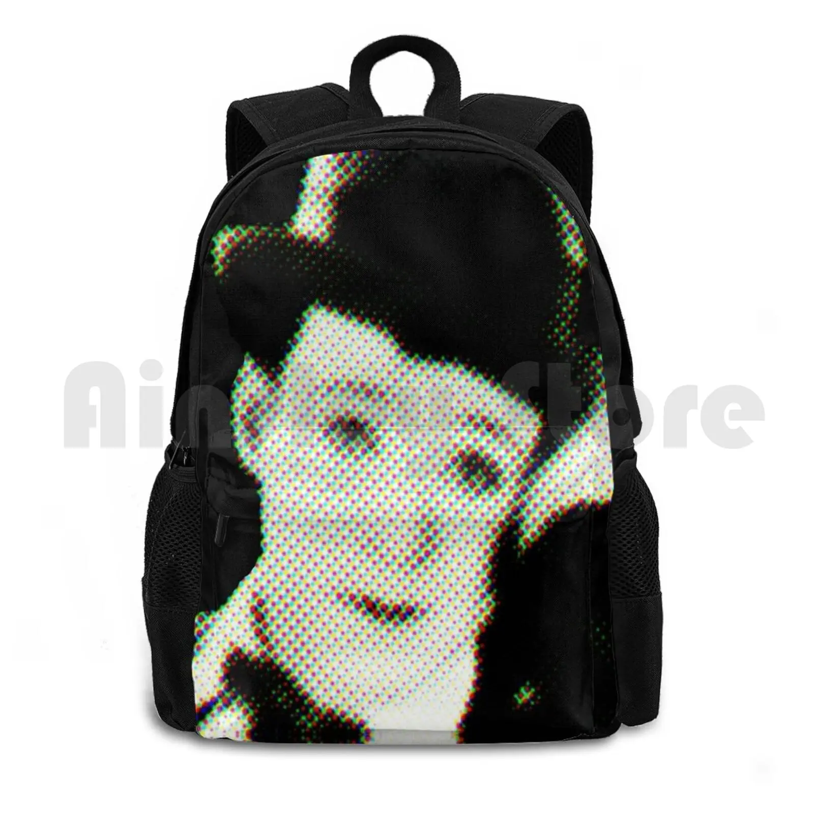 

Harry Langdon-Pop Art Outdoor Hiking Backpack Waterproof Camping Travel Silvent Movies Comedy Movies Slapstick Harry Langdon