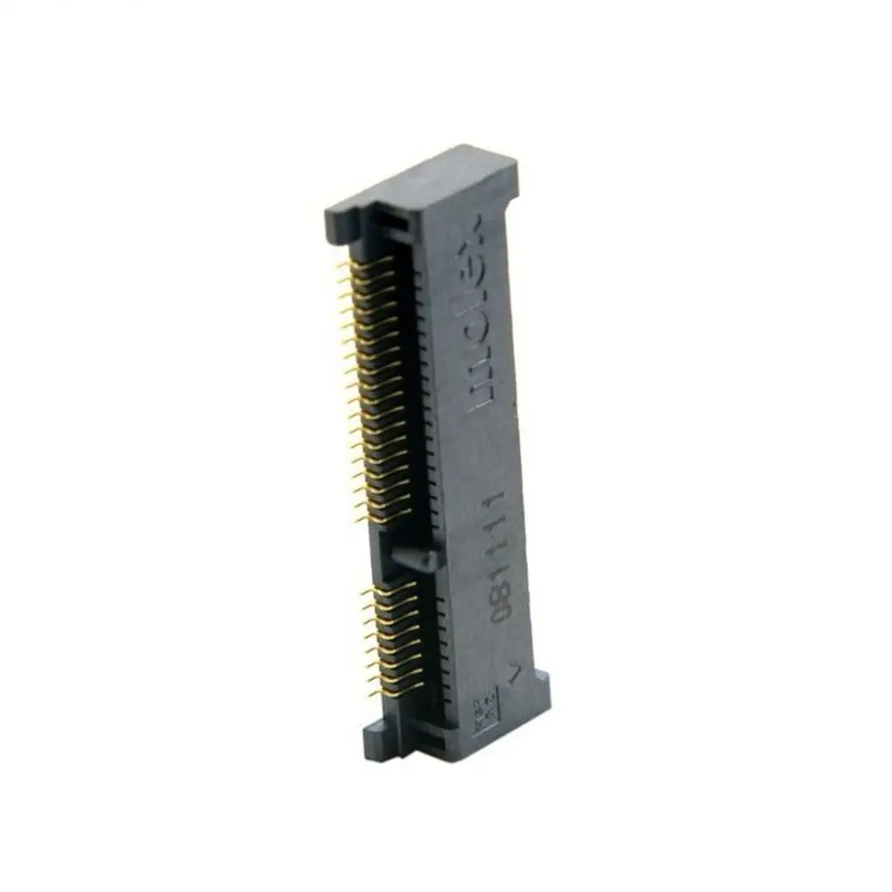 Mini PCI-E PCI Express PCie mSATA 52pin 4.0mm Height Socket Female Socket Connector Adapter Onboard SMT for SSD Best Price