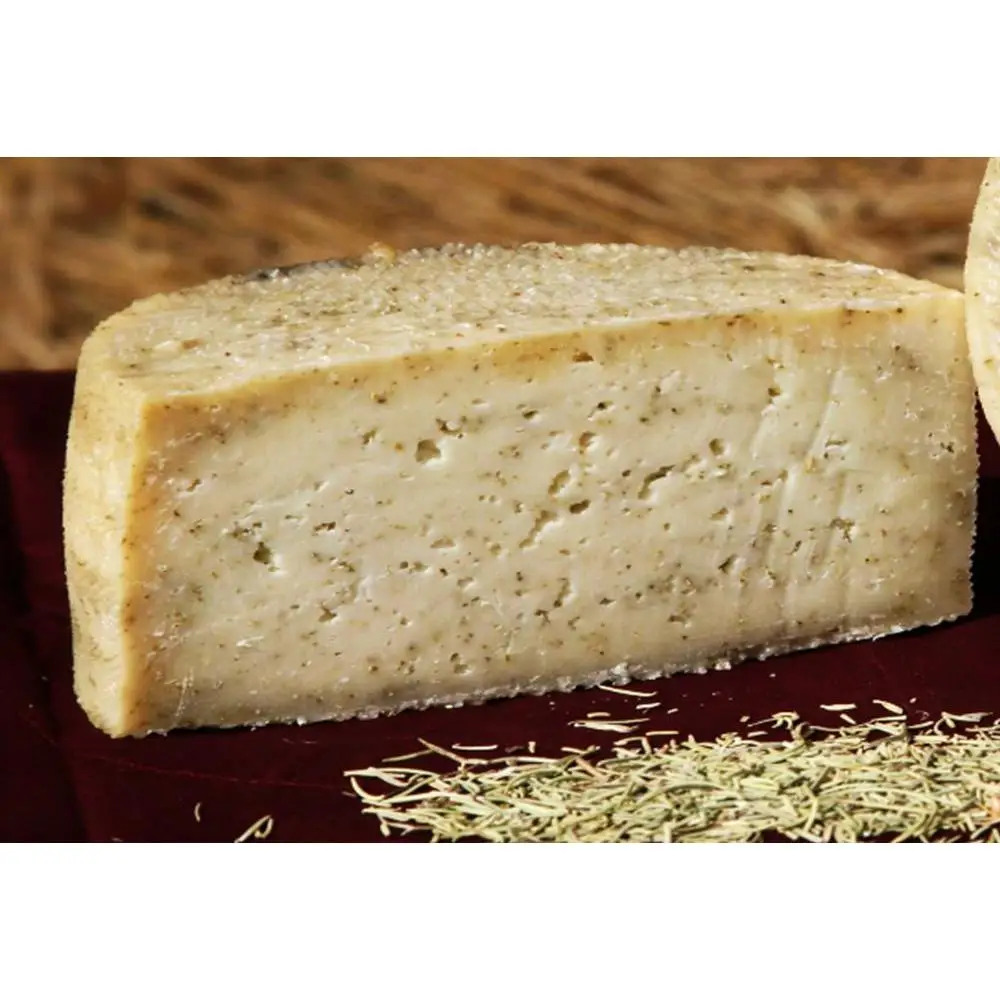 ARTEQUESO-artisan sheep's cheese to rosemary inside. Sheep to herbs (1,5 kg) -shipments from Spain