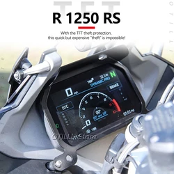 New For BMW R 1250 RS R1250RS Motorcycle Accessories TFT Screen Anti Theft Brace Meter Frame Cover Protector Protection Visor