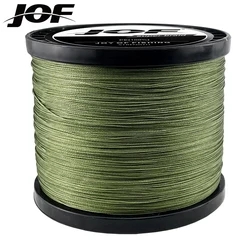 JOF 8 Strands 1000M 500M 300M 100M Braided Fishing Line Carp Fishing Weaves Linha de Pesca Multifilamento 8 fios