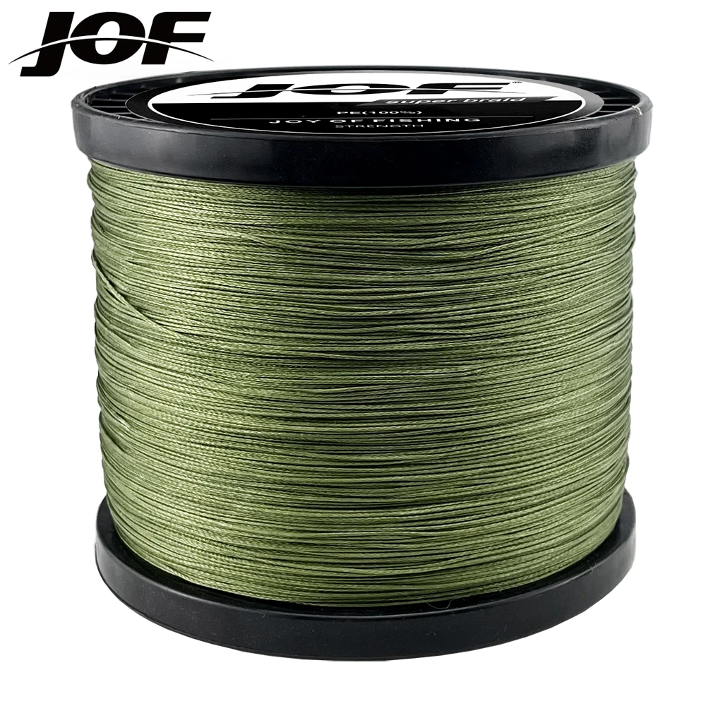 JOF 8 nici 1000M 500M 300M 100M pleciona żyłka wędkarska karpia sploty Linha de Pesca Multifilamento 8 fios