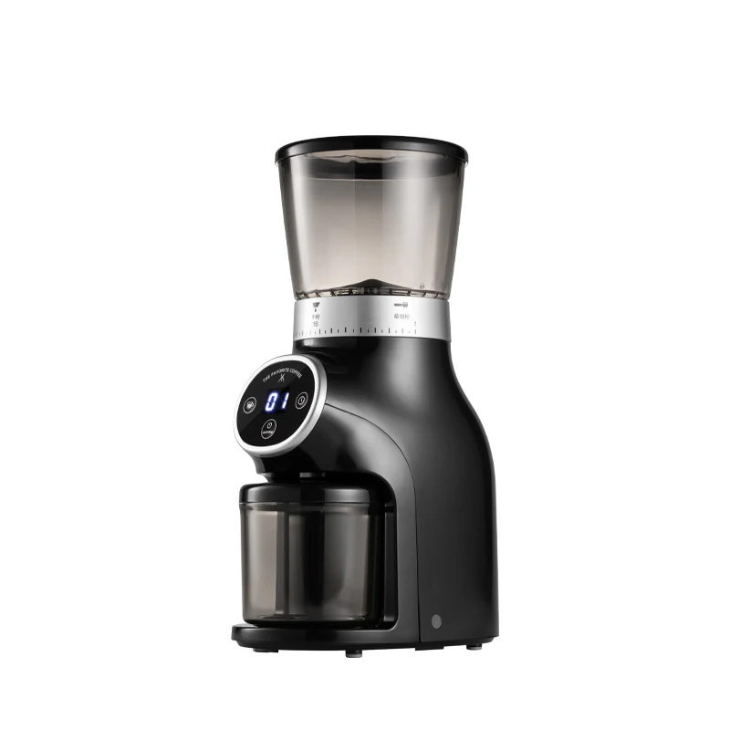 

CG01 Commercial Coffee Grinder 220v Electric Espresso Grinder Quantity Function Coffee Bean Grinder Black / White