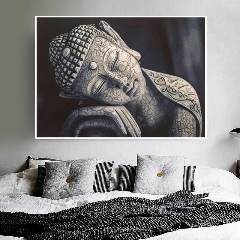 Buddha Culture Canvas Painting Abstract Modern Posters And Prints Wall Art Pictures For Living Room Home Decor Unframed