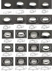 10 18 20 21.8 23 25 28 29 32 34 38 42 45 ~ 66Mm Pmma Plano Bolle Acryl lens Voor Zoom Led Zaklamp Bike Head Lamp Spotlight