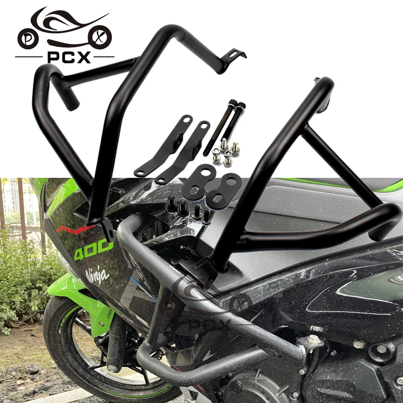 

Motorcycle Engine Crash Bar Protective Frame Guard for KAWASAKI NINJA400 NINJA 250 2018-2021 Engine Protective Crash Bar