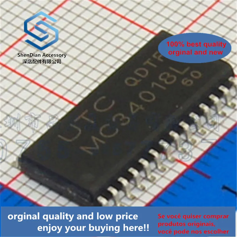 

7pcs only orginal new MC34018G-S28-R new imported original UTC Youshun audio amplifier IC chip MC34018L