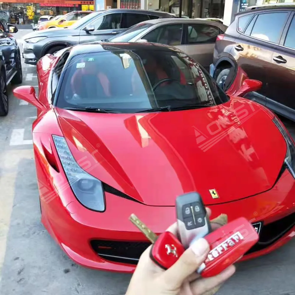 

Keyless Start Smart Engine for Ferrari Start Remoto Control With Phone App Intelligent Switch Door Lock Acc Detection