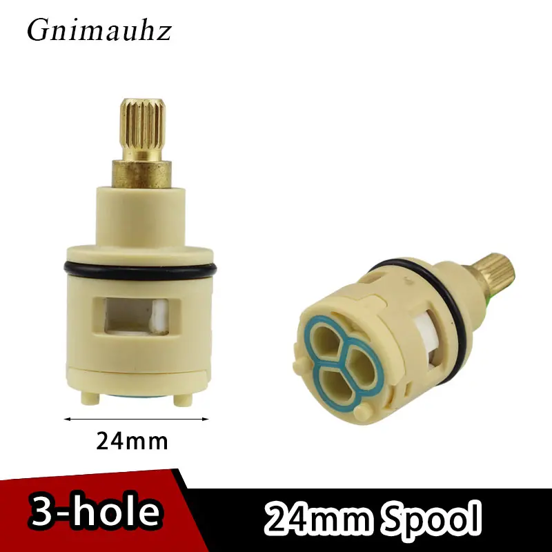 

24MM Shower Faucet Third Gear Ceramic Spool/Shower Sprinkler Water separator Three-Hole Diversion Valve Bathroom Accessories