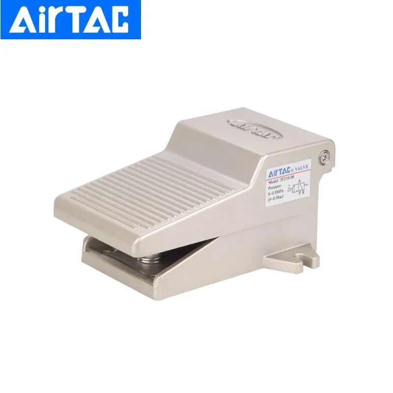 

AirTac Pneumatic Foot Pedal Valve 3F Control Valve 3F210-06/3F210-08/3F210-06L/3F210-08L