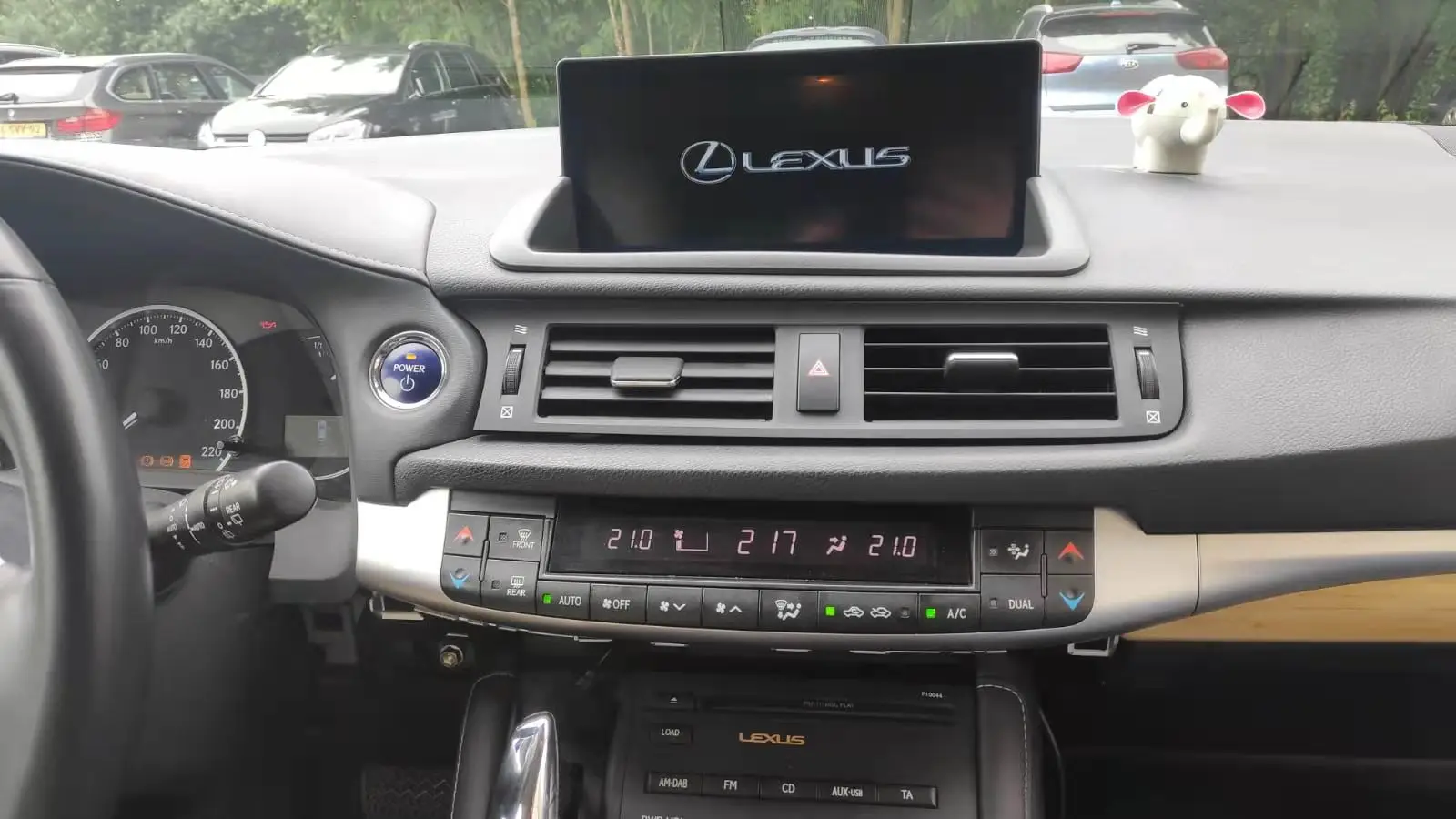 8+128G Carplay Android 13 Multimedia Player For Lexus RX350 CT with Button GPS Navigation Auto Stereo Radio Receiver Head Unit