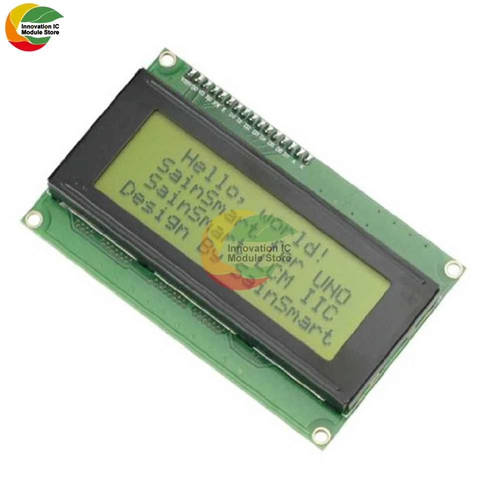 Blue Yellow Green Backlight LCD Module Display Monitor LCD2004 2004 20*4 20X4 DC 3.3V/5V Character Screen Board