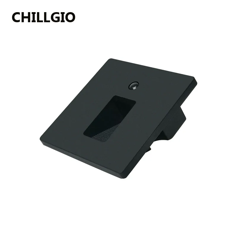 CHILLGIO Waterproof Sensor Stairs Step Light Exterior Aluminum Corridor Ladder Night Lighting Indoor Magnetic Staircase Led Lamp