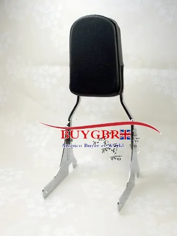 

Motorcycle Passenger Sissy Bar Backrest Pad For Kawasaki VN800 Vulcan Classic 1996-2005 96 97 98 99 00 01 02 03 04 05