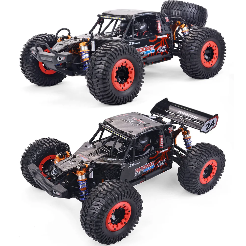 80Km/h ZD Racing DBX 10 1/10 4WD 2.4G Desert Truck Brushless RC Car High Speed Off Road Vehicle Remote Control Kid Toys Machine