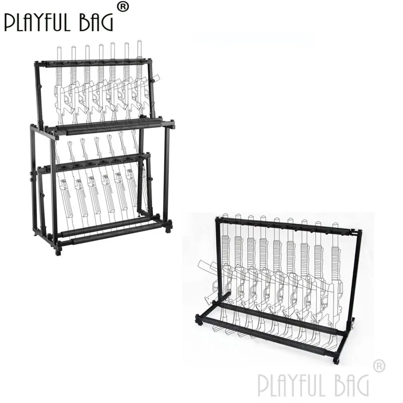 

PB Playful bag CS Model Display rack Jinming M4 Model Storage Display rack CS accessories Competitive CS toy equipment QD26S