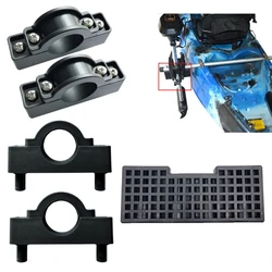 Nylon Kayak Motor Mount Holder Clip & Motor Engine Block Board for Kayak Canoe Marine Boat Fishing Dinghy Raft