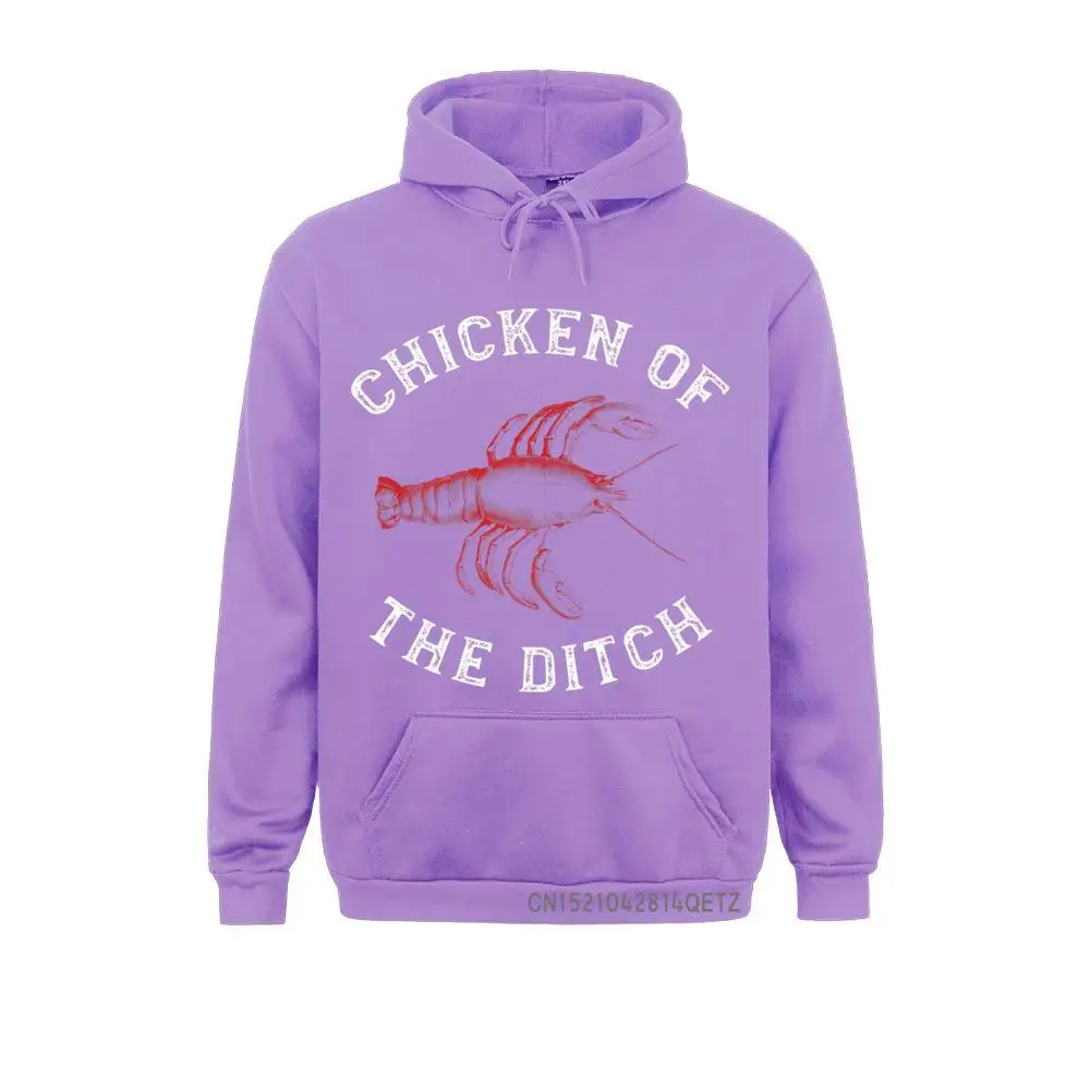 Crawfish Chicken Ditch Retro Cajun Food Gift Top Long Sleeve Hoodies Boy Sweatshirts Cozy Clothes Wholesale