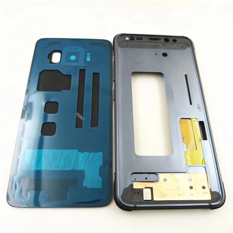 Full Housing For Samsung Galaxy S8 Active G892 G892U G892FD Middle Front Frame Bezel Housing With Side Buttons+Battery Cover