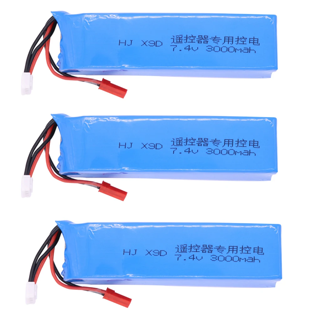 

Original Lipo Battery for Frsky Taranis X9D Plus Transmitter Toy Accessories 2s 7.4V 3000mAh lipo battery wholesale