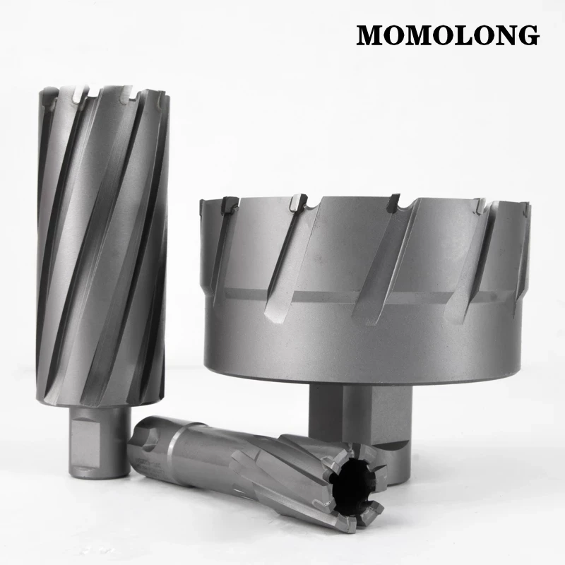 TCT القاطع الحلقي قطر 12-65 مللي متر × 35 مللي متر 3/4 "العالمي عرقوب سبائك الصلب جوفاء الأساسية الحفر للمعادن